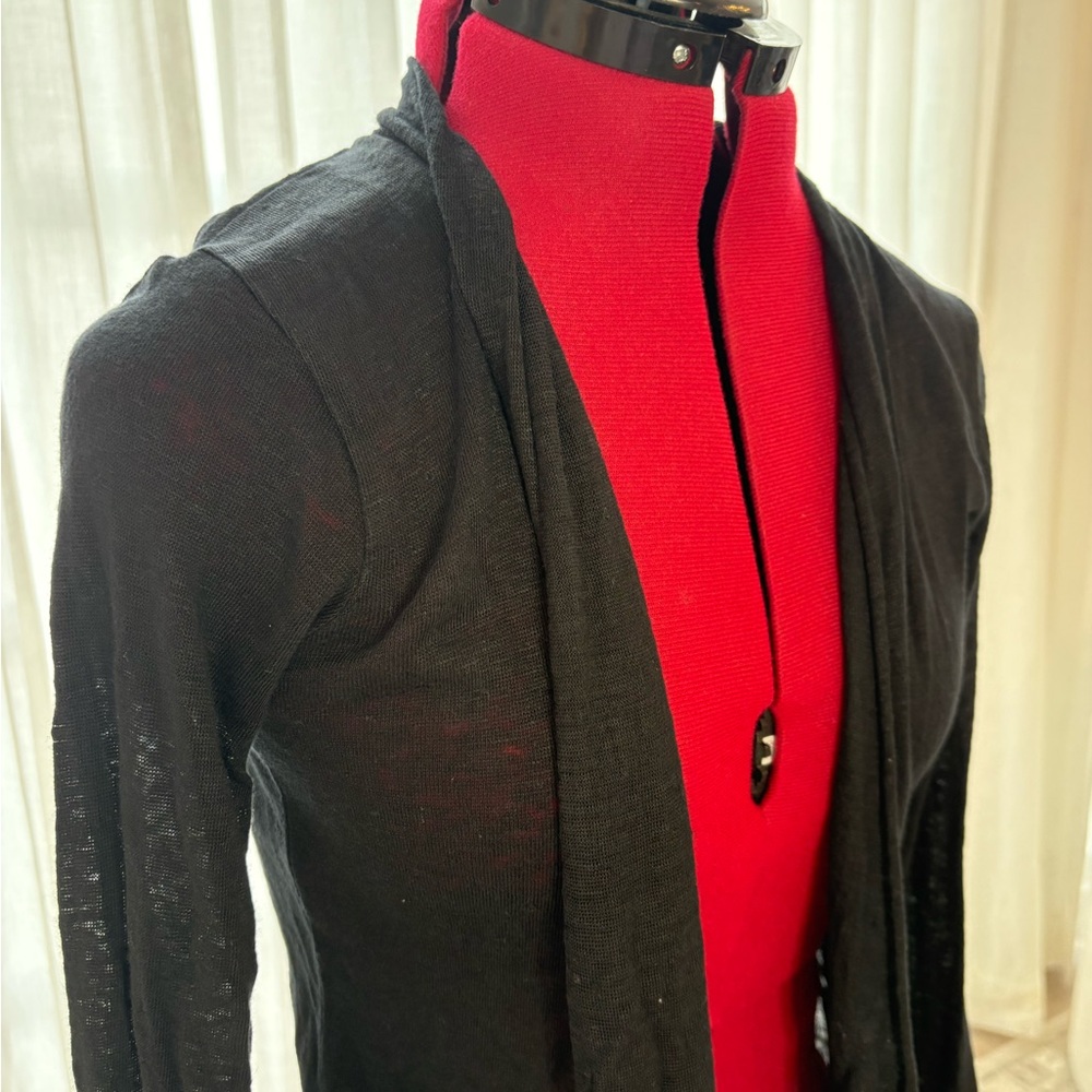 Black Women's Cardigan Sweater